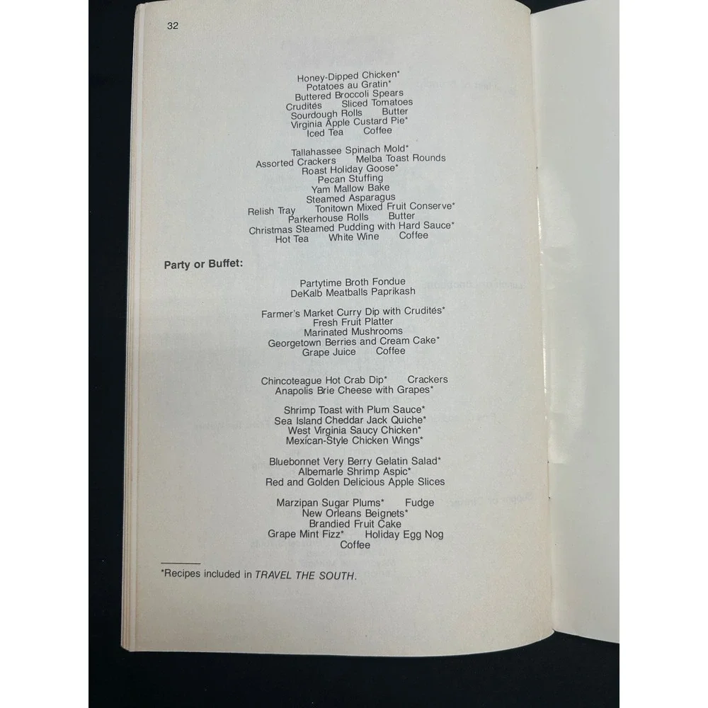 Progressive Farmer Southern Kitchens‎ Cooking School Fall 1980 Vintage Cookbook
